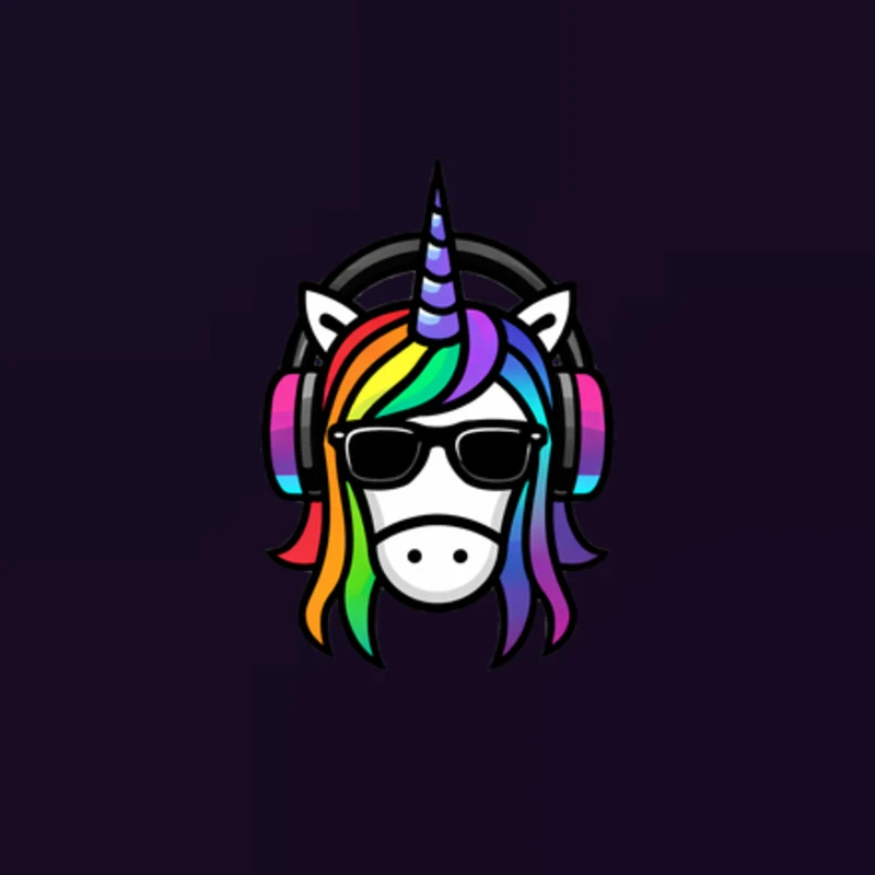 The Majiks Studio DJ, headphones on, shades down